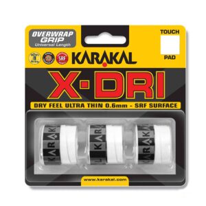 Karakal X-Dri Overwrap Grip - Pack of 3