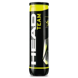 Sweatband.com Head Team Tennis Balls - Tube of 4