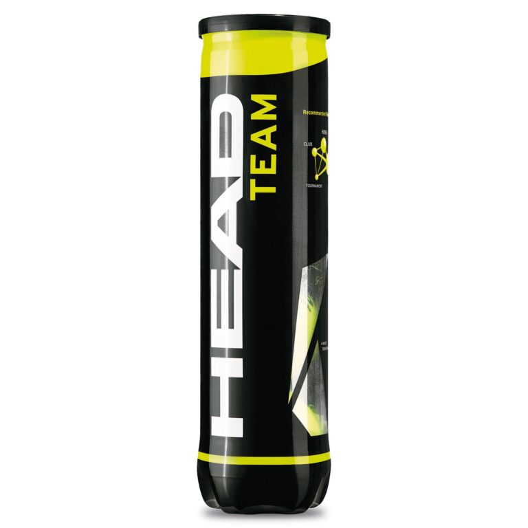 Sweatband.com Head Team Tennis Balls - Tube of 4