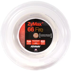 Ashaway Zymax 66 Fire Badminton String - 200m Reel