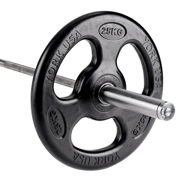 York ISO-Grip Rubber Olympic Weight Plates