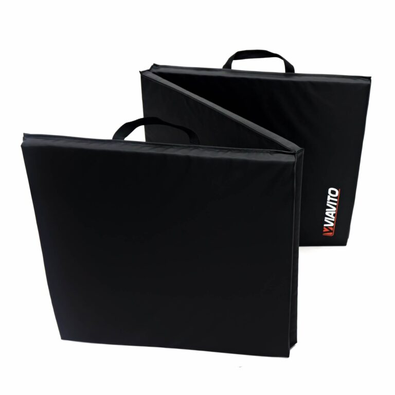 Viavito Tri-Fold Exercise Mat with Handles