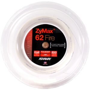 Ashaway Zymax 62 Fire Badminton String - 200m Reel