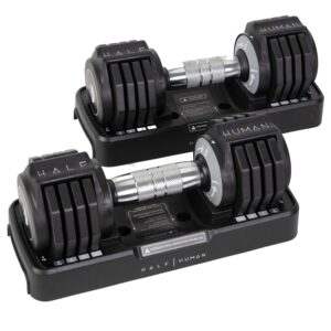 Half Human 5kg Adjustable Dumbbell Set