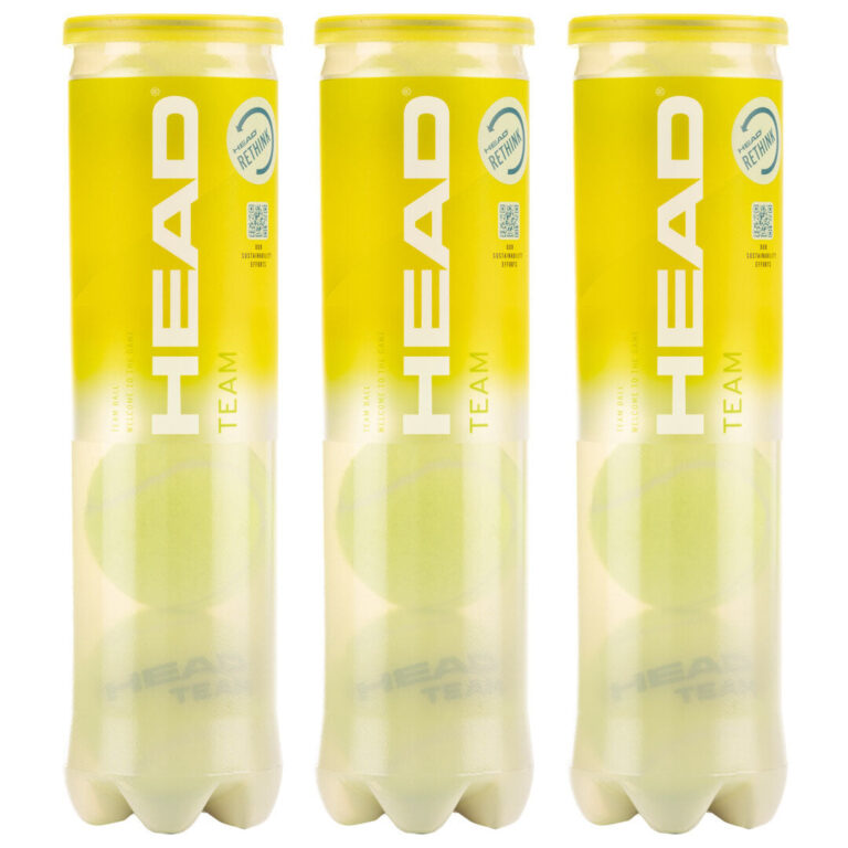 Sweatband.com Head Team Tennis Balls - 1 Dozen