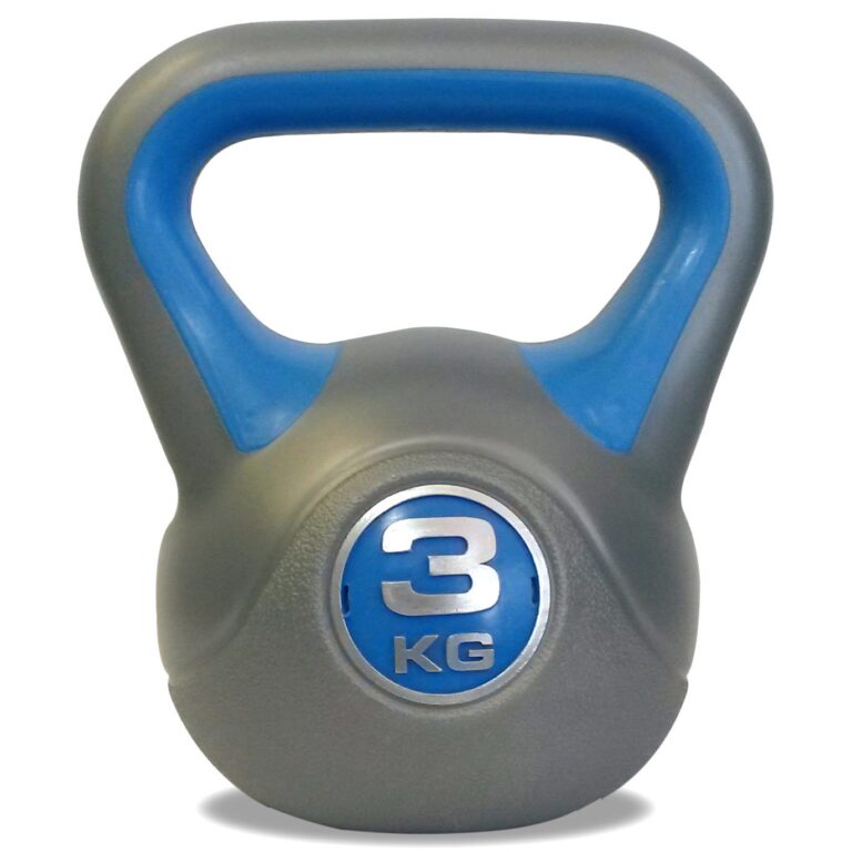 DKN 3kg Vinyl Kettlebell