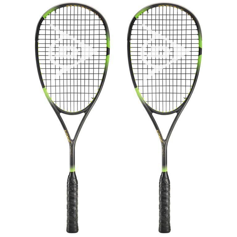 Dunlop Sonic Core Elite 135 Squash Racket Double Pack