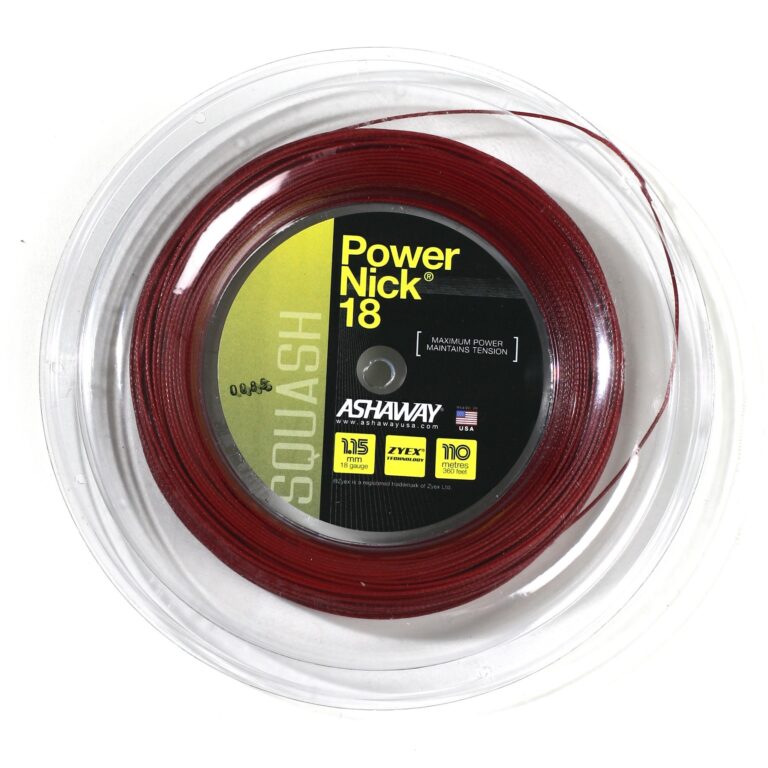 Ashaway PowerNick 18 Squash String - 110m Reel