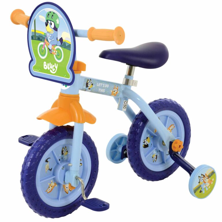 Bluey 2-in-1 10" Wheel Size Training Bike