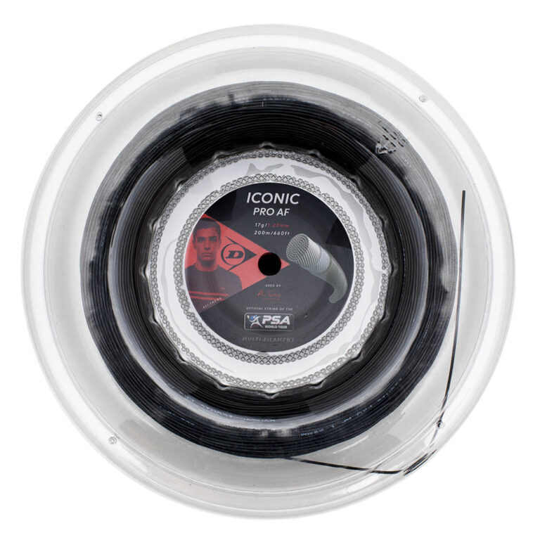 Dunlop Iconic Pro AF 17G Squash String - 200m Reel