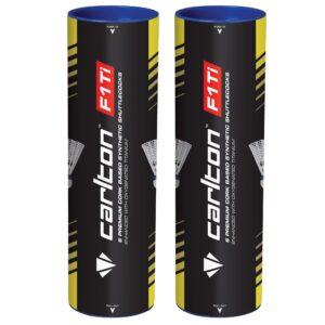 Carlton F1 Ti Synthetic Shuttlecocks - 1 dozen