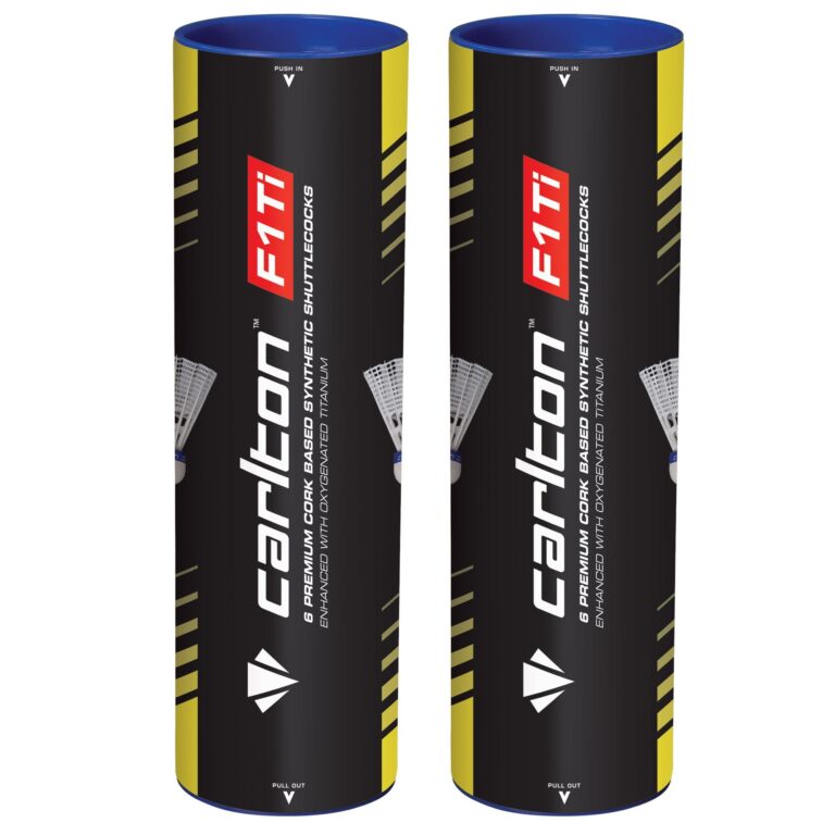 Carlton F1 Ti Synthetic Shuttlecocks - 1 dozen