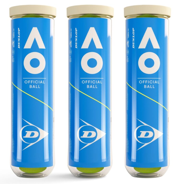 Dunlop Australian Open Tennis Balls - 1 Dozen