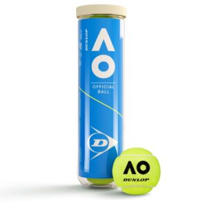Dunlop Australian Open Tennis Balls - Tube of 4