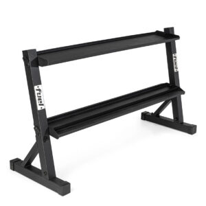 Fuel Fitness 2 Tier Dumbbell and Kettlebell Rack