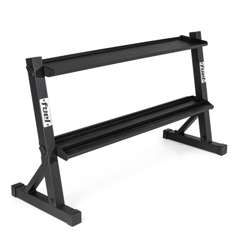 Fuel Fitness 2 Tier Dumbbell and Kettlebell Rack