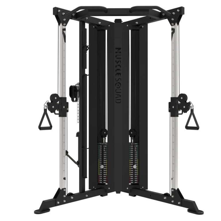 MuscleSquad Dual Action Pulley Cable Machine