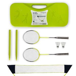 Sweatband.com 2 Player Portable Junior Badminton Set